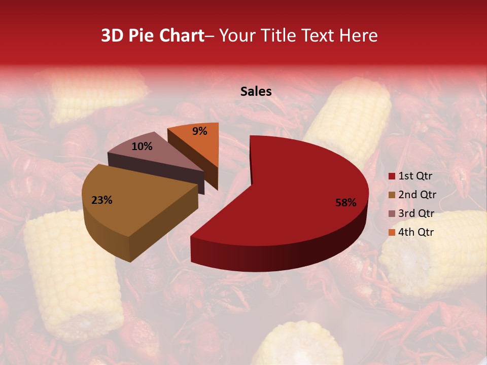 Seafood Cook Louisiana PowerPoint Template