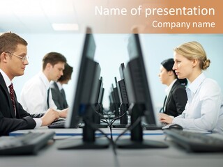 Partner Serious Corporate PowerPoint Template