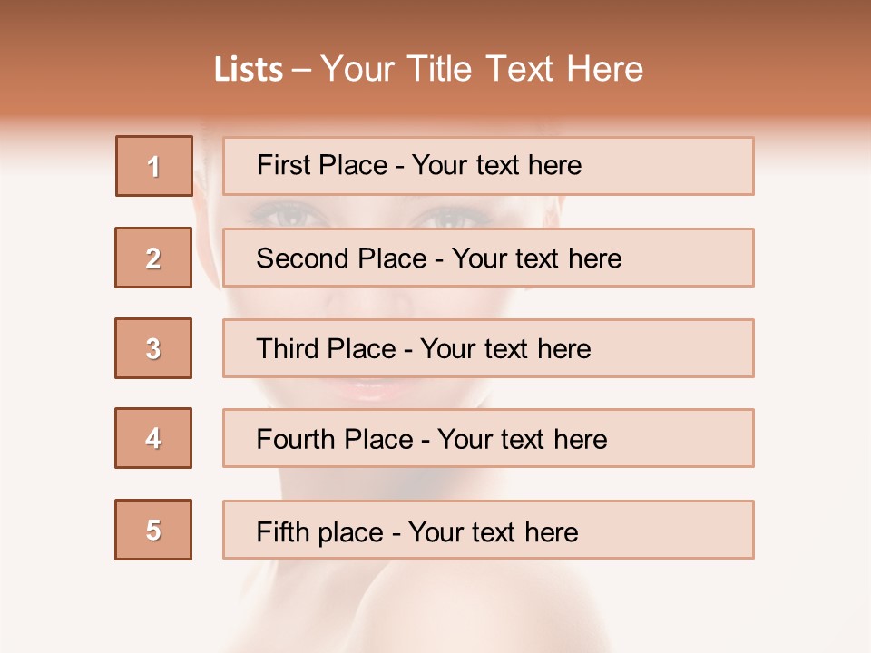 Healthy Look One PowerPoint Template