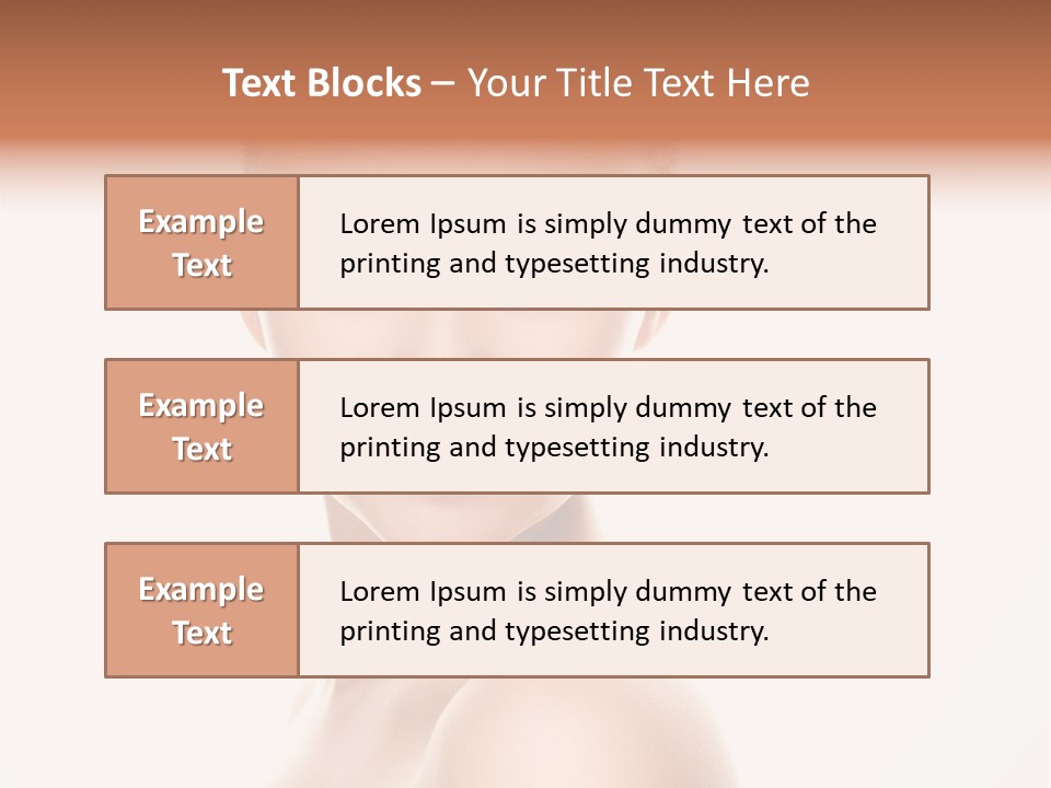 Healthy Look One PowerPoint Template