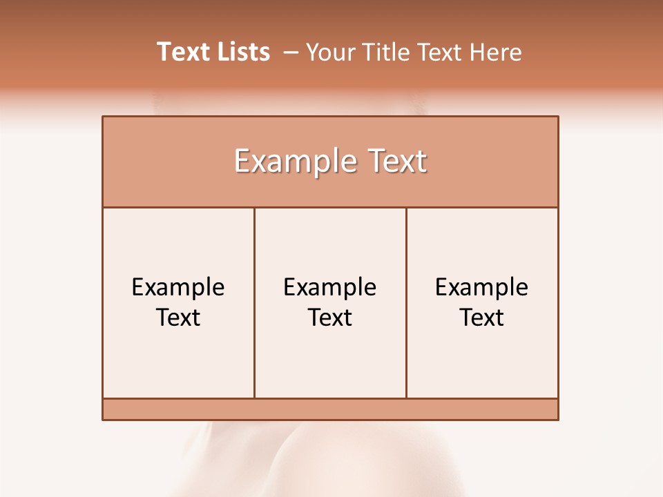 Healthy Look One PowerPoint Template