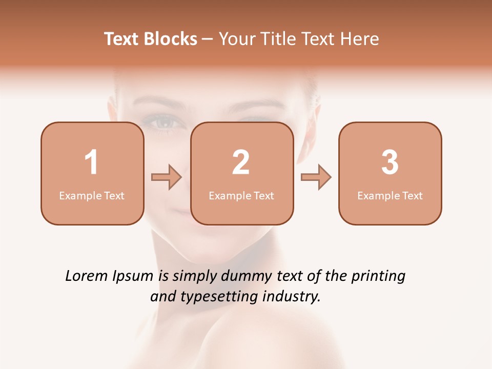 Healthy Look One PowerPoint Template