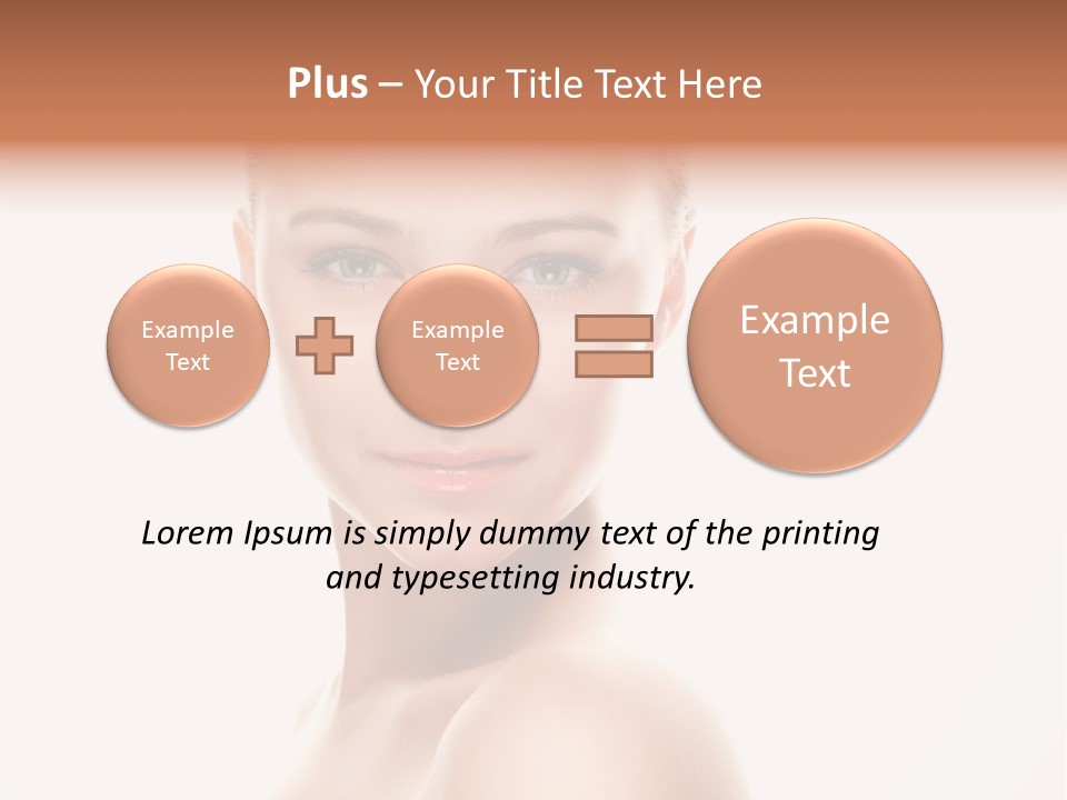 Healthy Look One PowerPoint Template