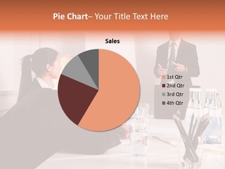 Finance Team Businessperson PowerPoint Template