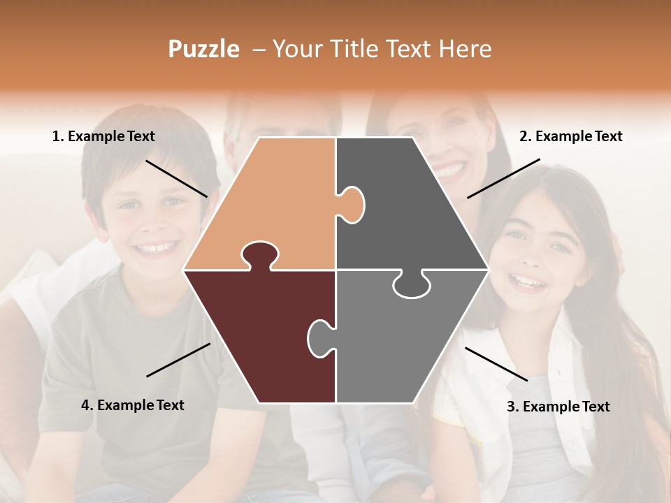 Portrait Home Man PowerPoint Template