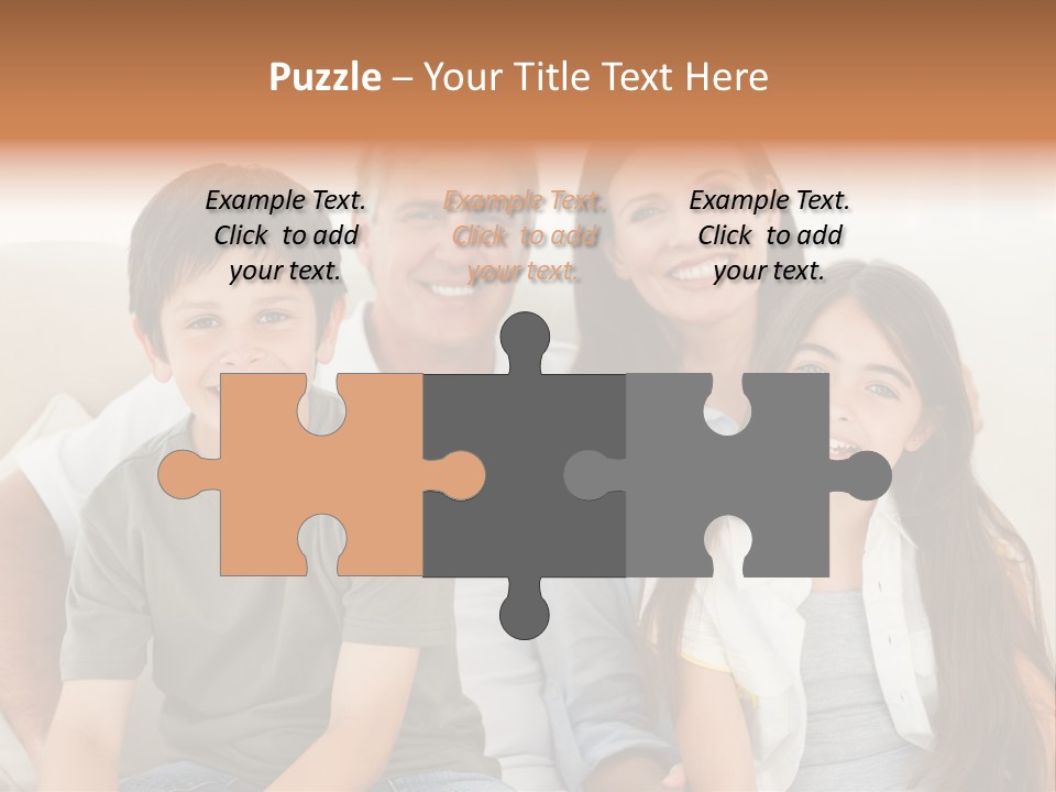 Portrait Home Man PowerPoint Template