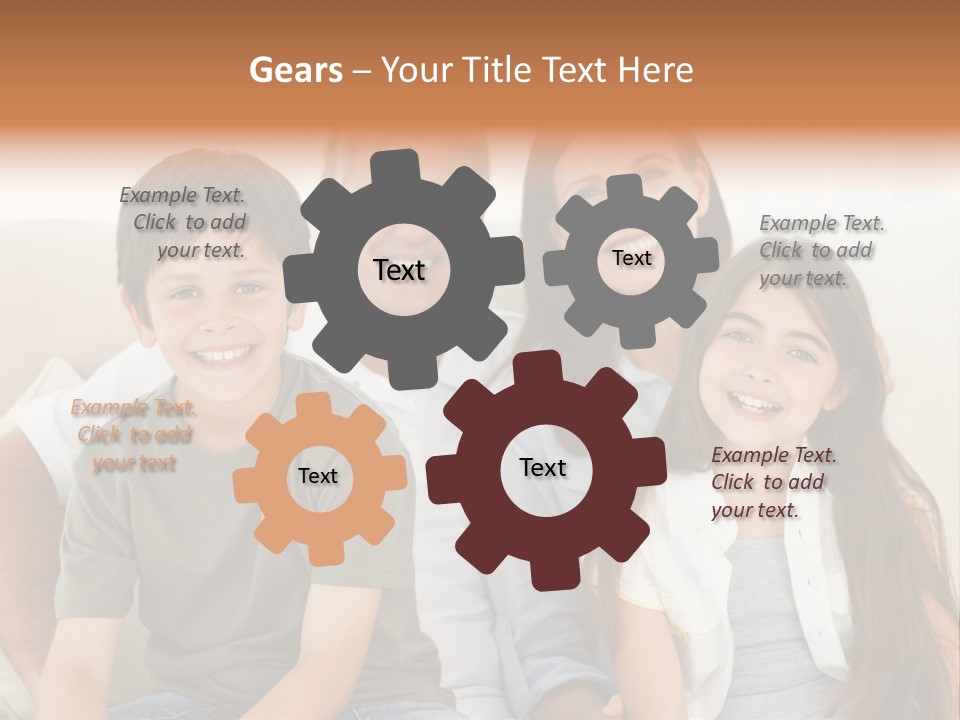 Portrait Home Man PowerPoint Template