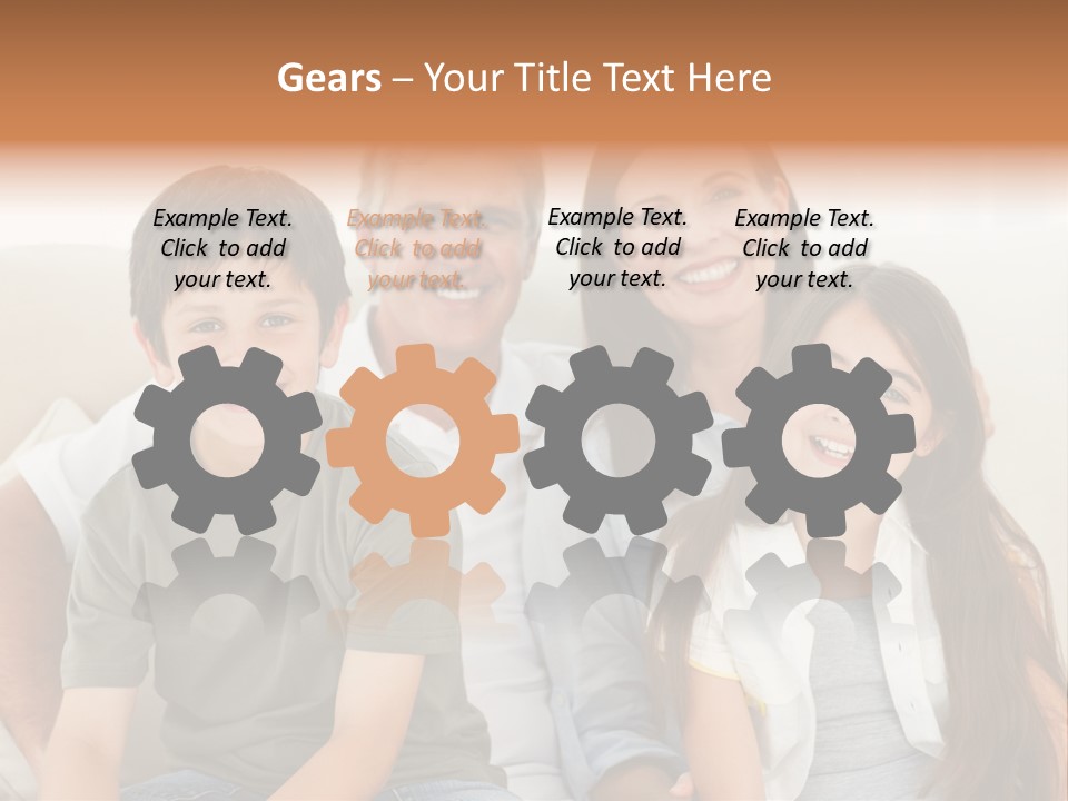 Portrait Home Man PowerPoint Template