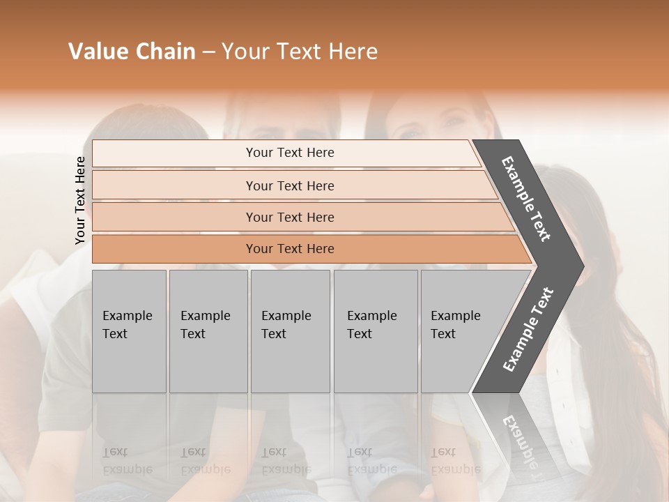 Portrait Home Man PowerPoint Template