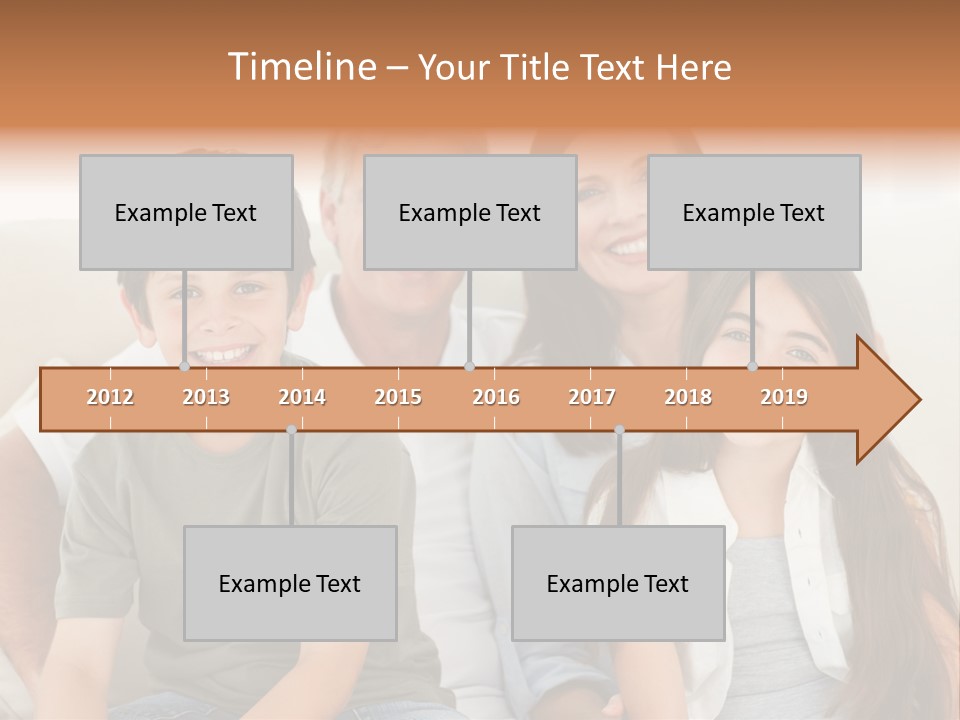 Portrait Home Man PowerPoint Template
