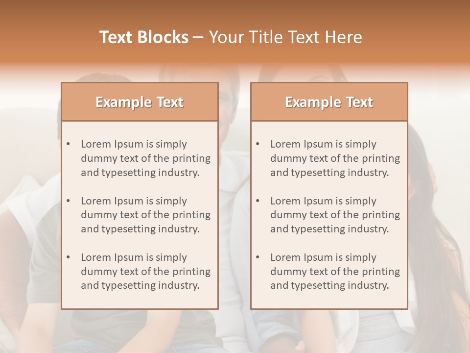 Portrait Home Man PowerPoint Template
