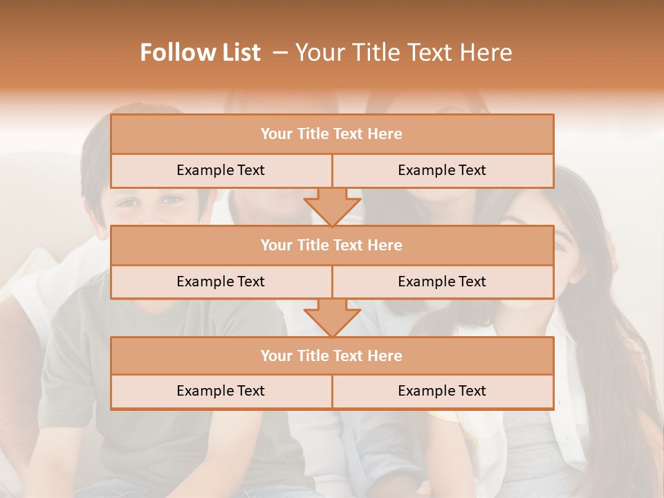 Portrait Home Man PowerPoint Template