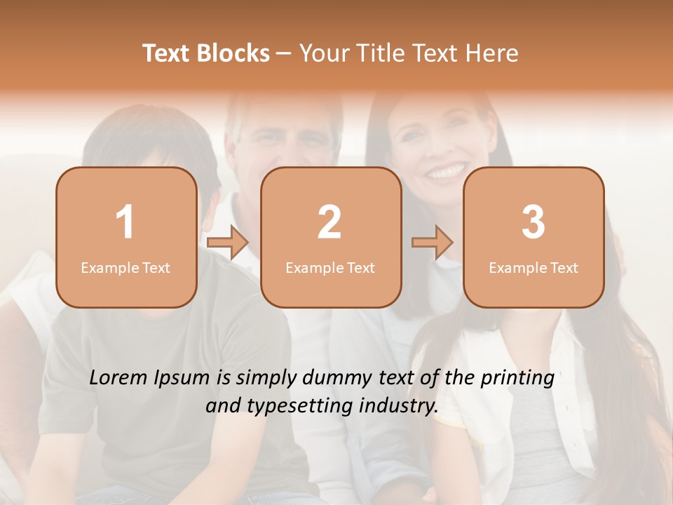 Portrait Home Man PowerPoint Template
