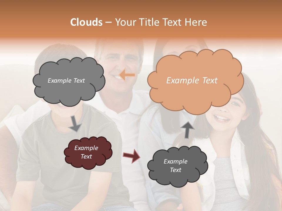Portrait Home Man PowerPoint Template