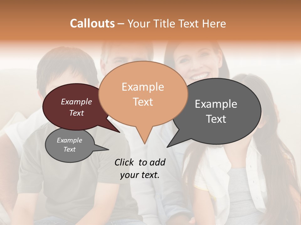 Portrait Home Man PowerPoint Template