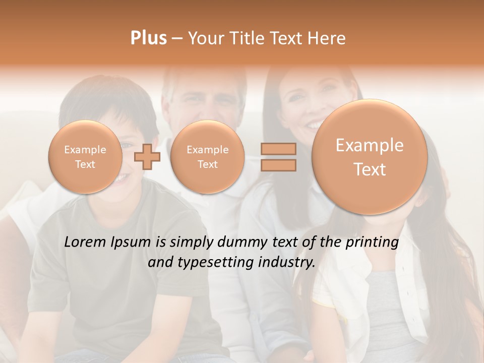 Portrait Home Man PowerPoint Template
