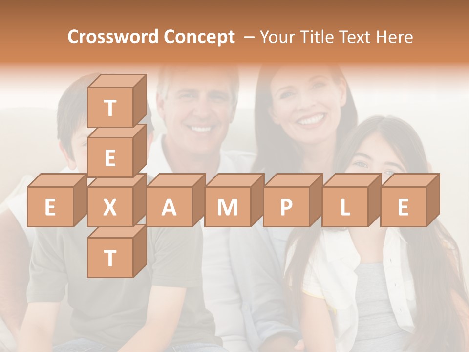 Portrait Home Man PowerPoint Template