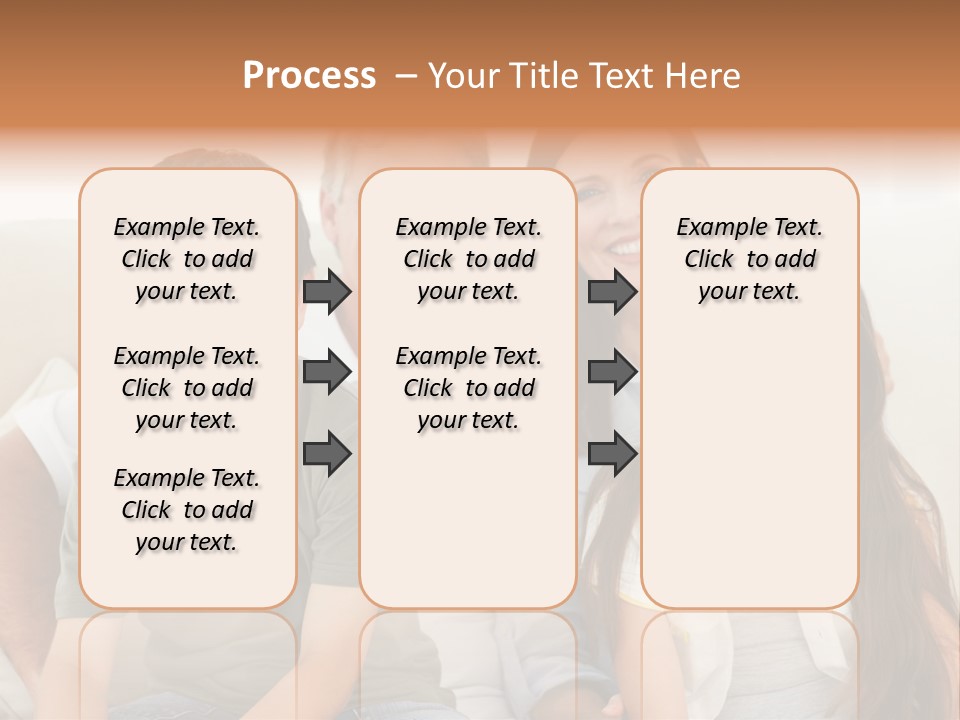 Portrait Home Man PowerPoint Template