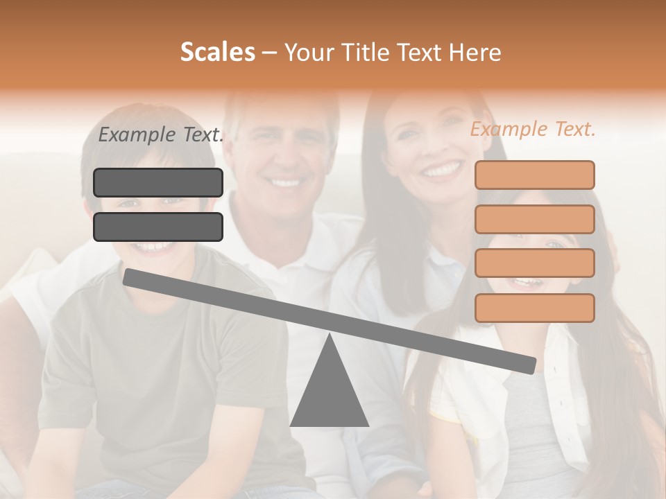 Portrait Home Man PowerPoint Template