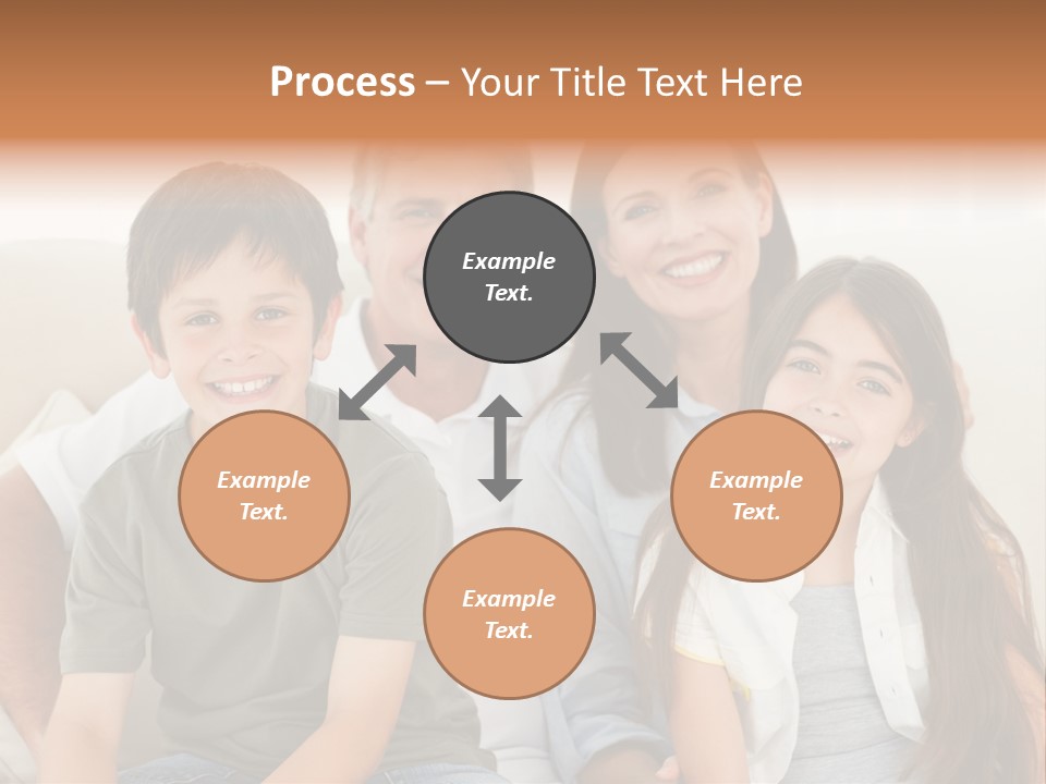 Portrait Home Man PowerPoint Template