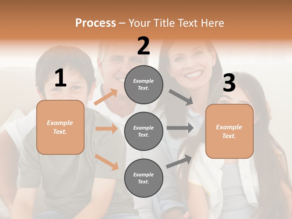 Portrait Home Man PowerPoint Template