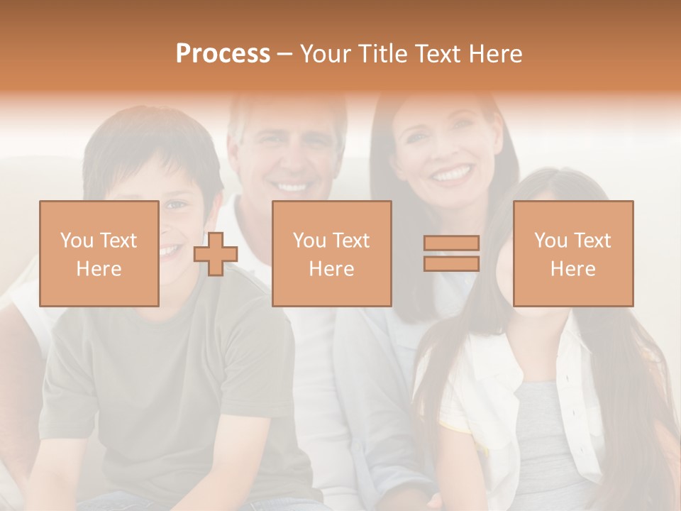 Portrait Home Man PowerPoint Template