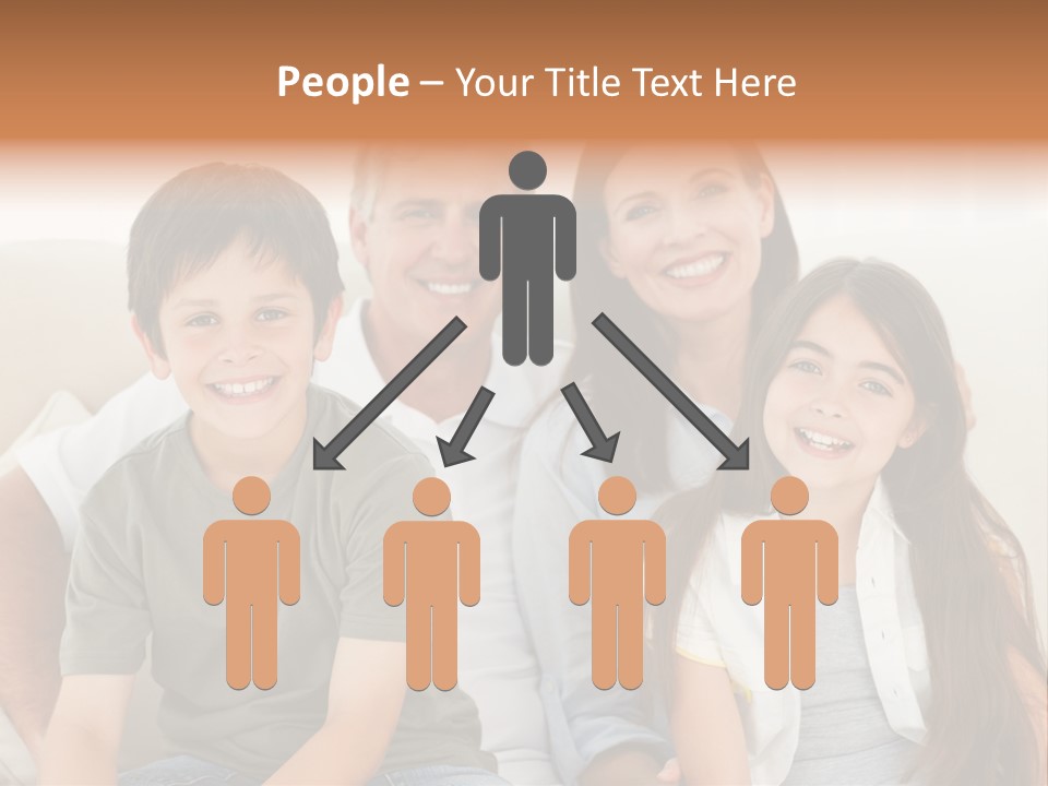 Portrait Home Man PowerPoint Template