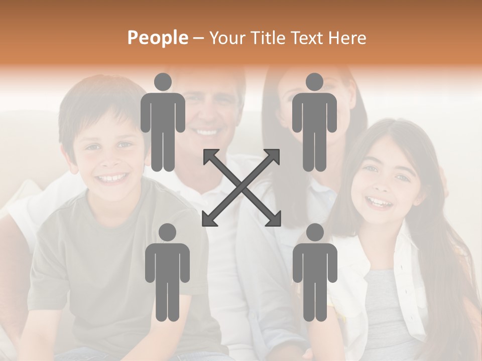 Portrait Home Man PowerPoint Template