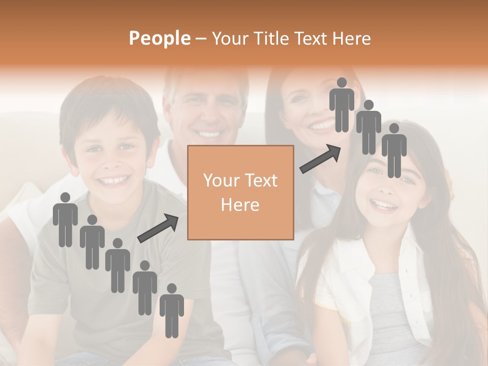 Portrait Home Man PowerPoint Template