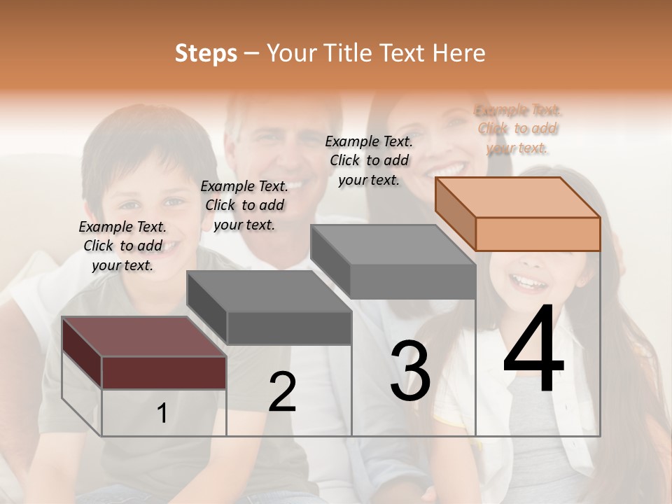 Portrait Home Man PowerPoint Template