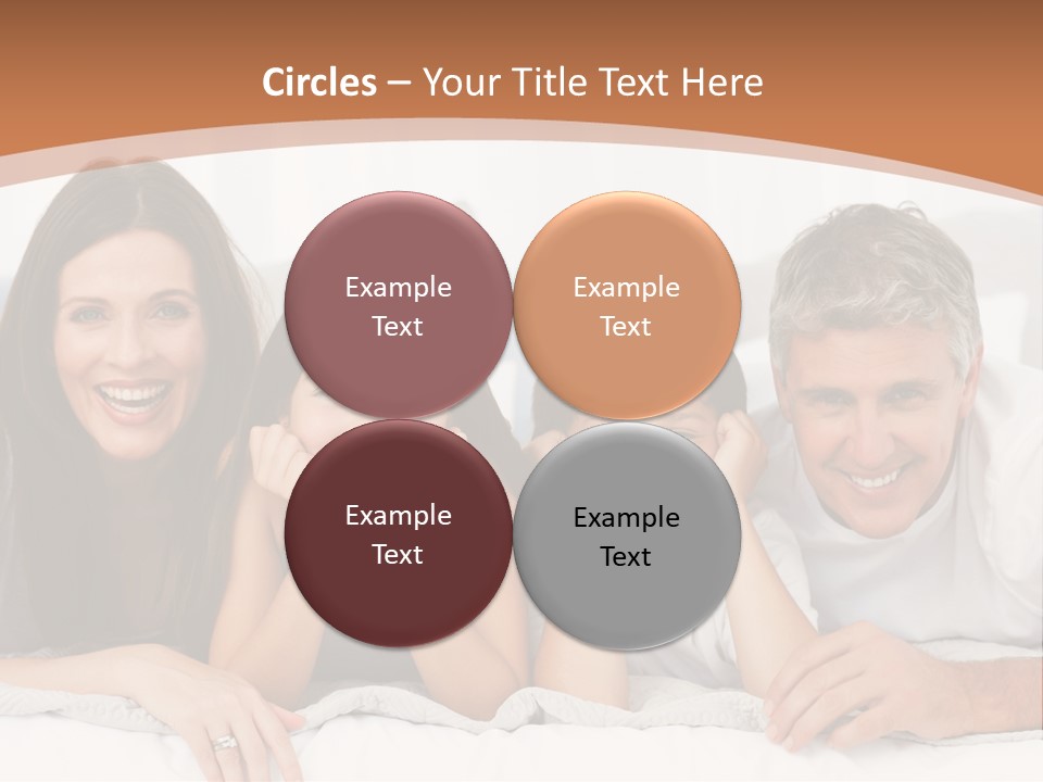 Girl White Looking PowerPoint Template