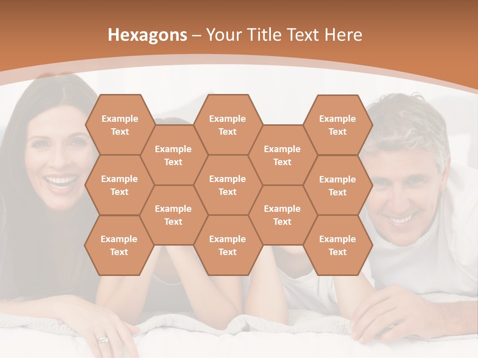 Girl White Looking PowerPoint Template