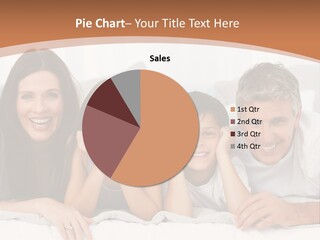 Girl White Looking PowerPoint Template