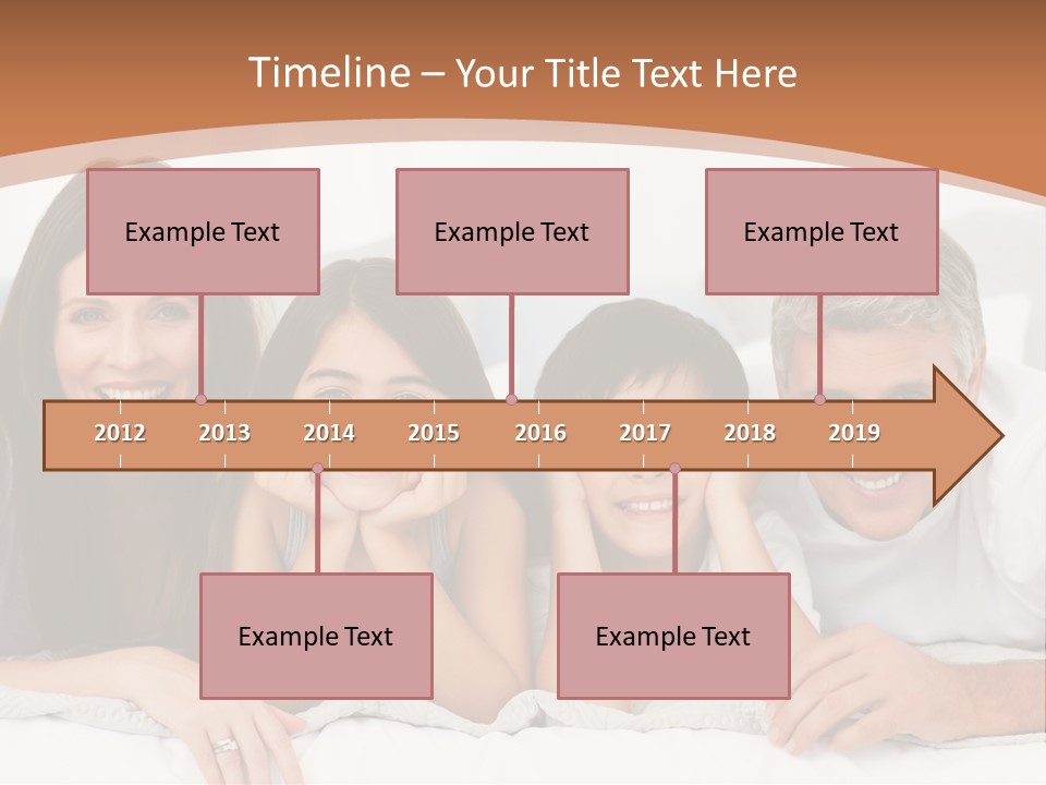 Girl White Looking PowerPoint Template