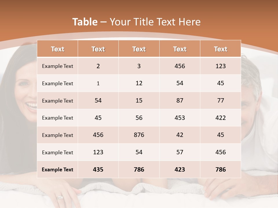 Girl White Looking PowerPoint Template