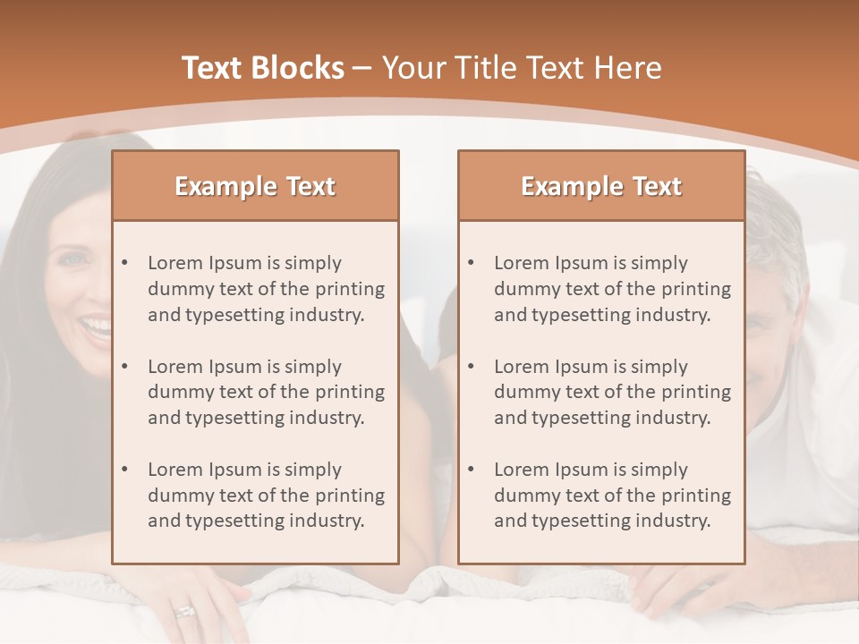 Girl White Looking PowerPoint Template