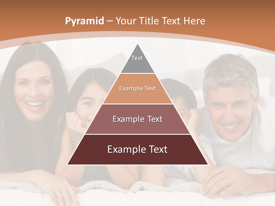 Girl White Looking PowerPoint Template