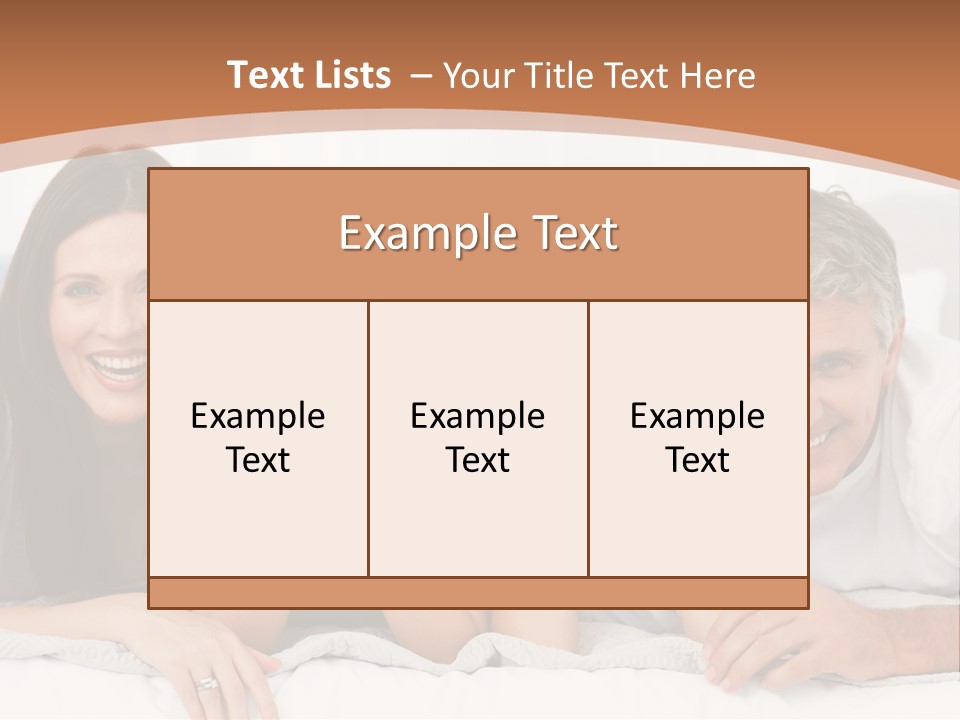 Girl White Looking PowerPoint Template
