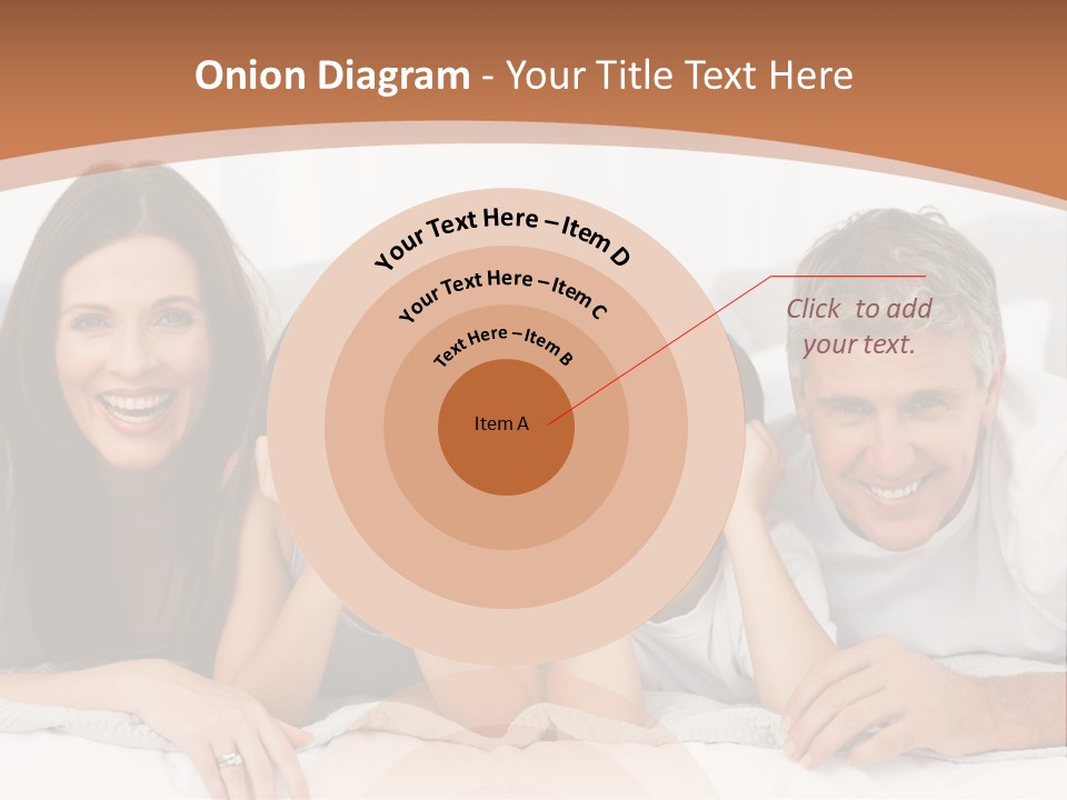 Girl White Looking PowerPoint Template