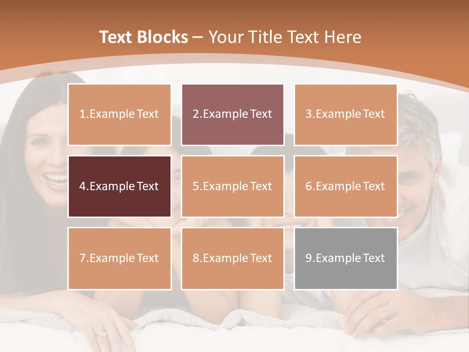 Girl White Looking PowerPoint Template