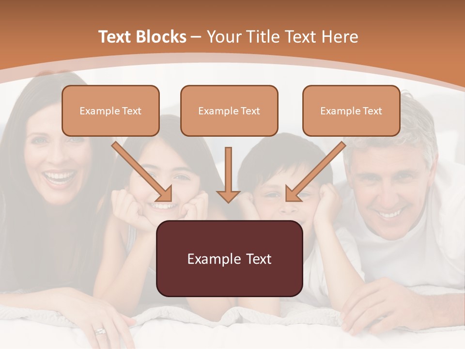 Girl White Looking PowerPoint Template