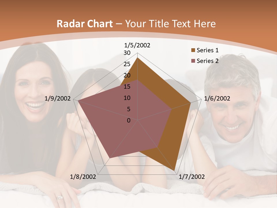 Girl White Looking PowerPoint Template