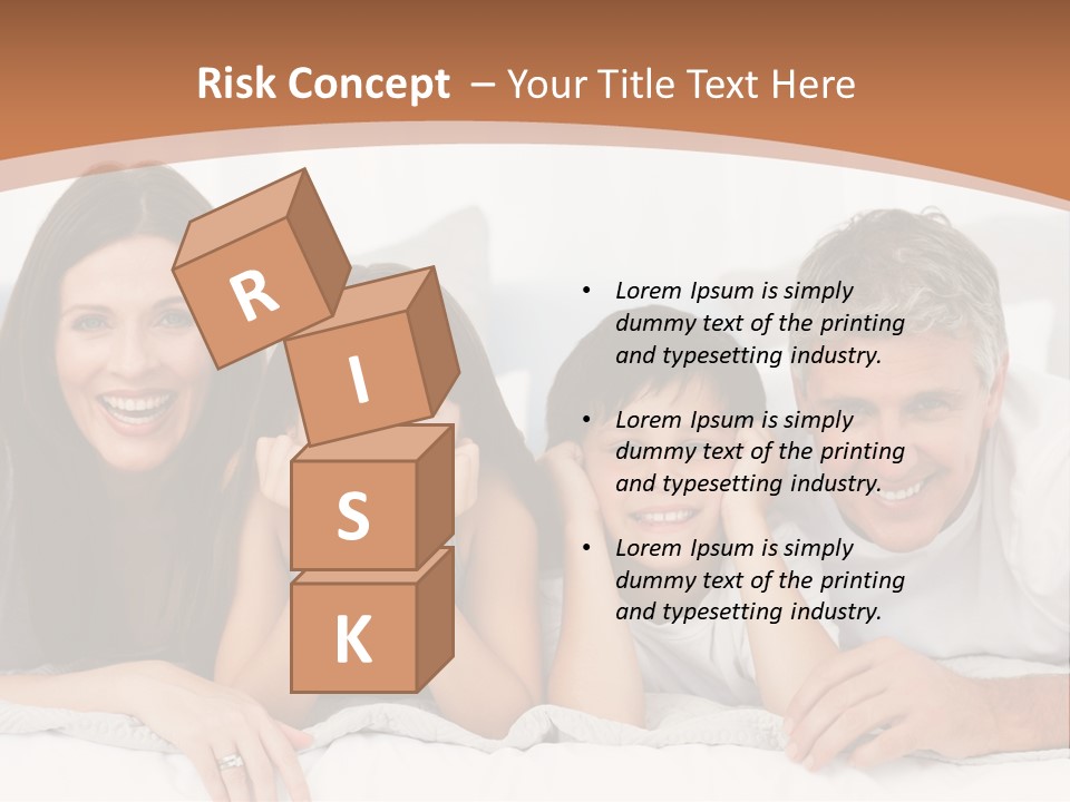 Girl White Looking PowerPoint Template