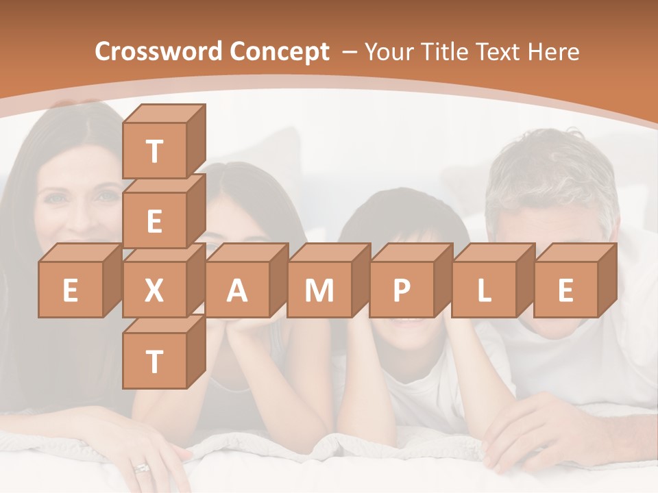 Girl White Looking PowerPoint Template