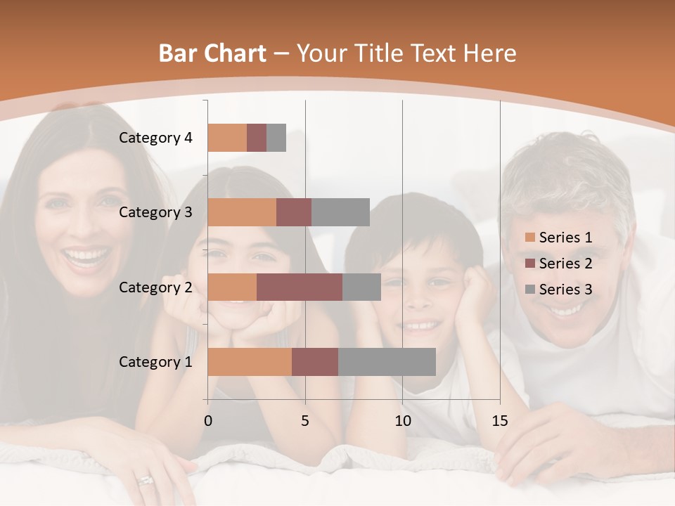 Girl White Looking PowerPoint Template