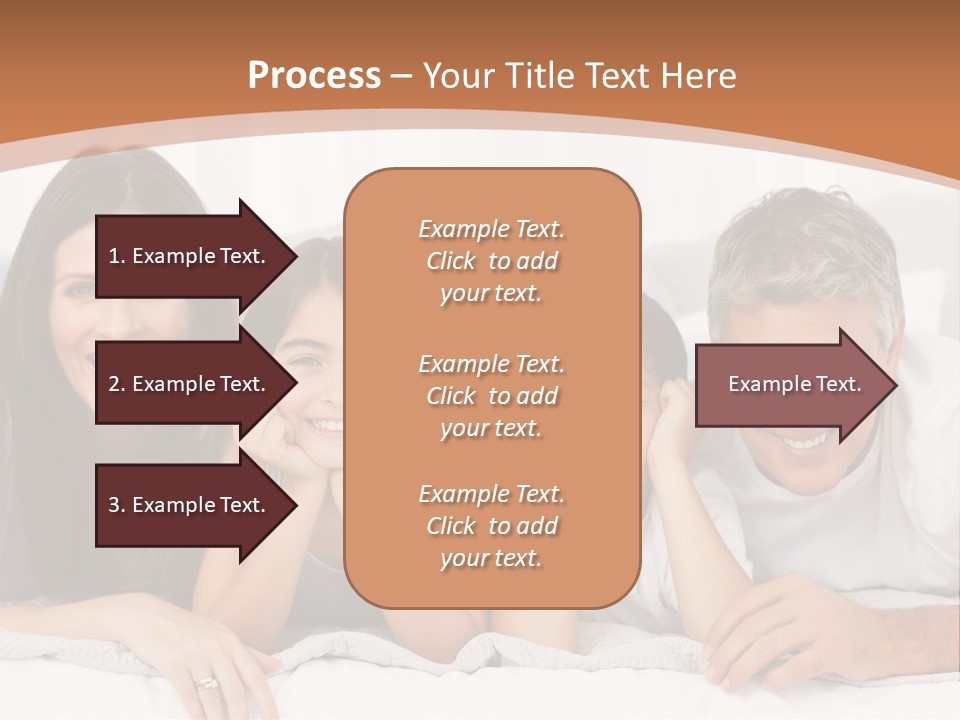 Girl White Looking PowerPoint Template