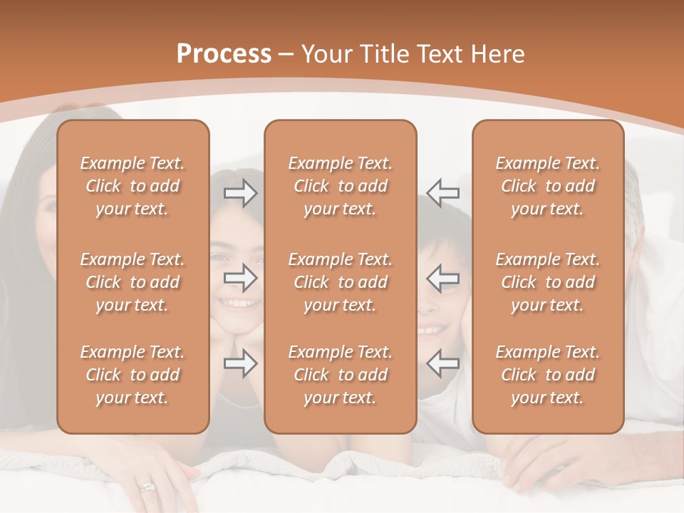 Girl White Looking PowerPoint Template