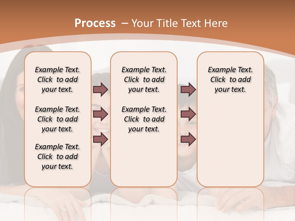 Girl White Looking PowerPoint Template