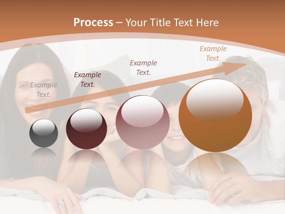 Girl White Looking PowerPoint Template