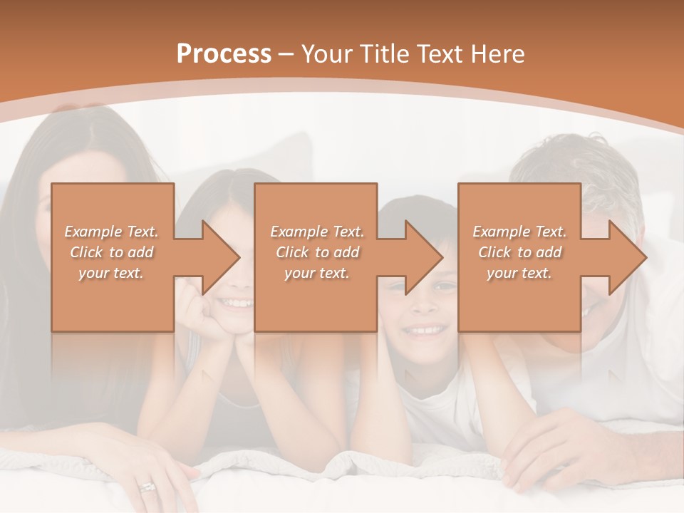 Girl White Looking PowerPoint Template